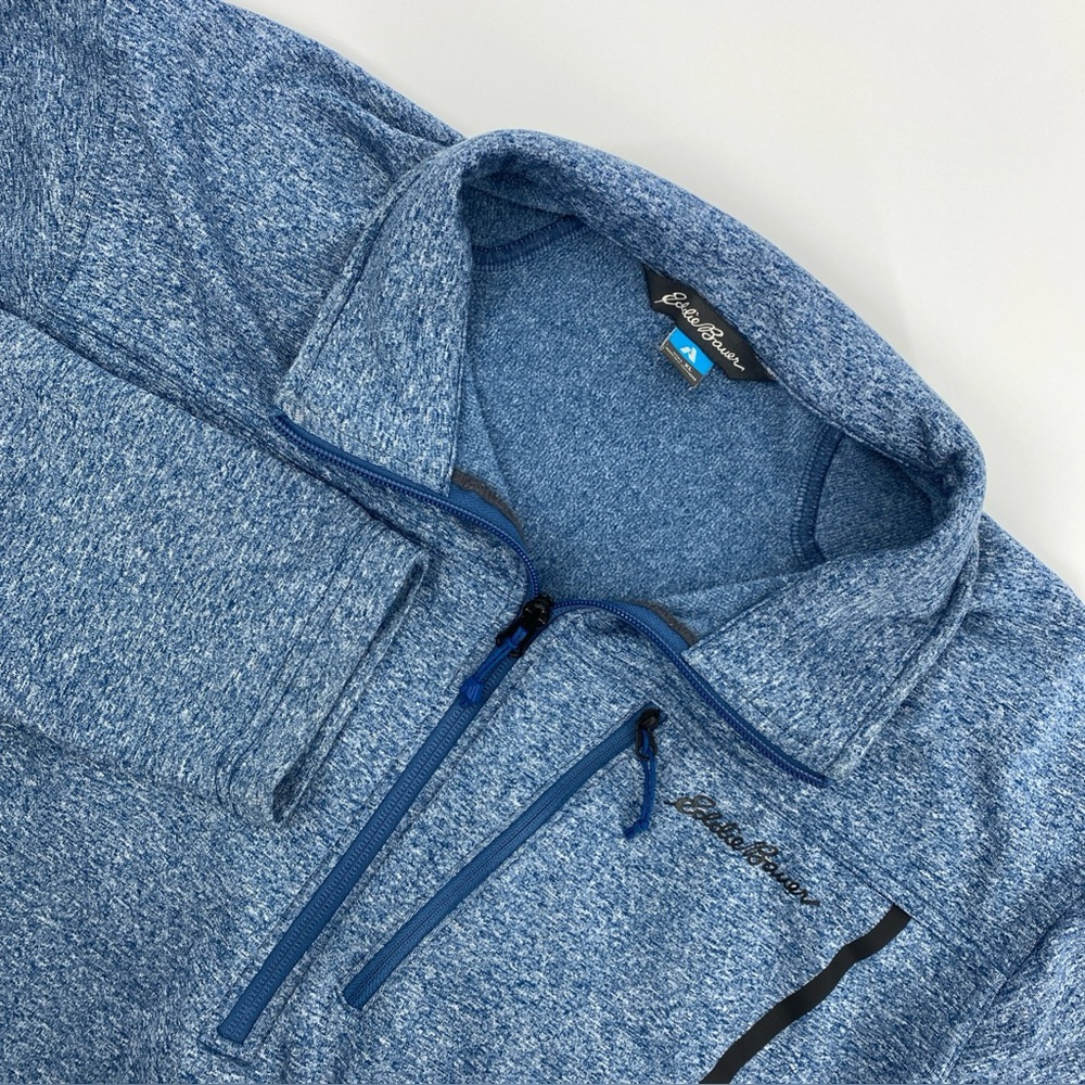 Eddie Bauer Pullover Mens Extra Large First Ascent Quest Fleece 1/4 Zip Hiking